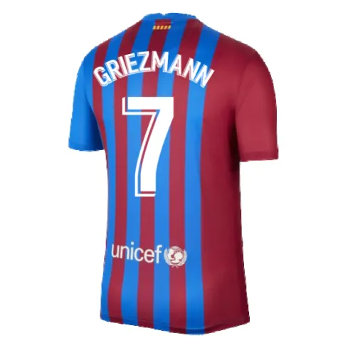 Kinder GRIEZMANN FC Barcelona 2021/22 Heimtrikot