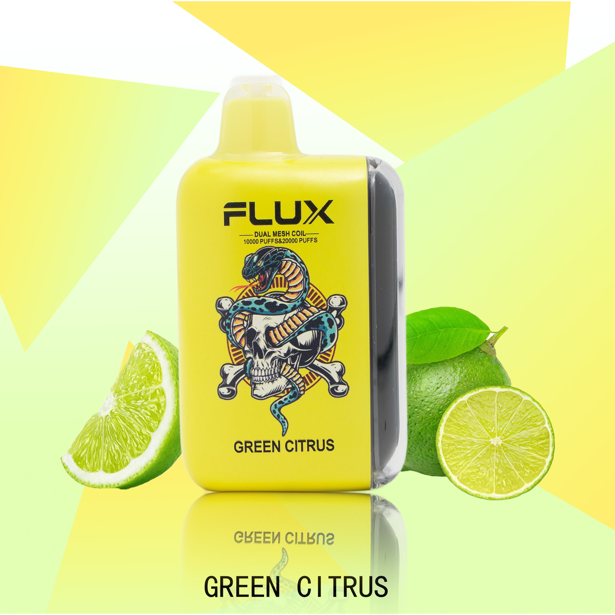 FLUX GREEN CITRUS 20000 PUFFS - Flux