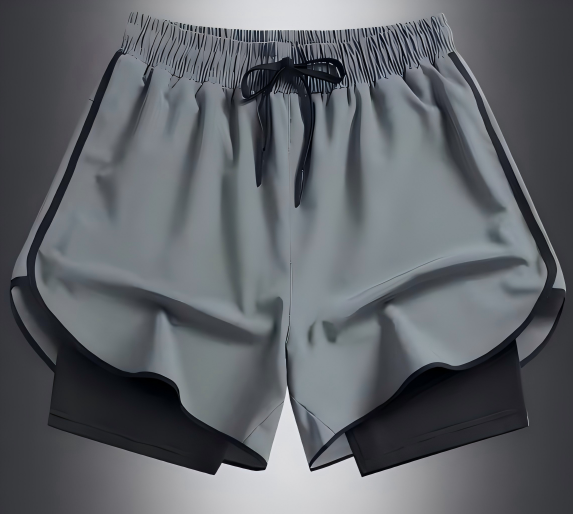 Velocity™ Stride 2-in-1 Running Shorts - Slate Grey
