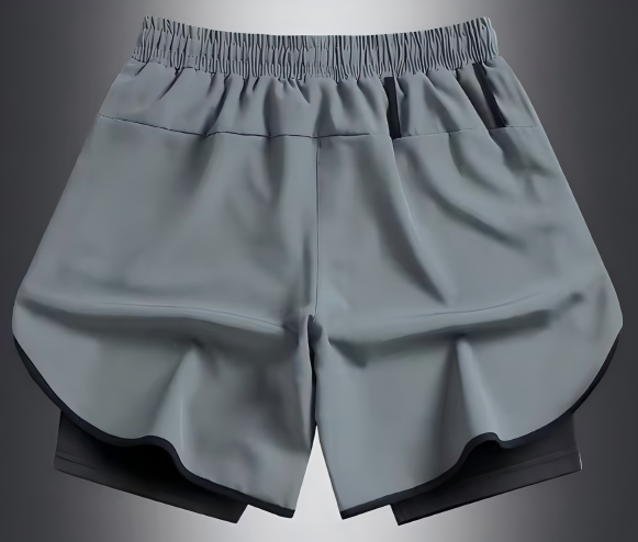 Velocity™ Stride 2-in-1 Running Shorts - Slate Grey